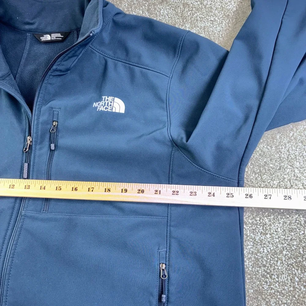 The North Face Apex Softshell Jacket Mens XL Full Zip Navy Blue Gorpcore Utility